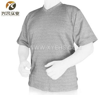 英國進(jìn)口PPSS防割衣服V領(lǐng)T恤100108